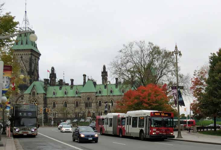 Gray Line ADL Enviro400 & OC Transpo D60LF 6389